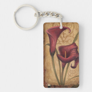 Red Tulips I Keychain