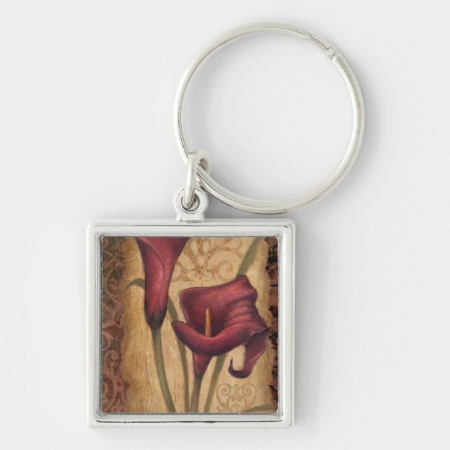 Red Tulips I Keychain (Front)