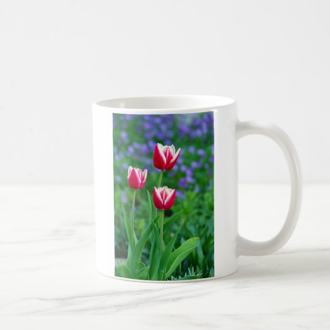Red Tulips Mug (Right)
