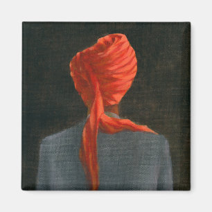 Red turban 2004 magnet