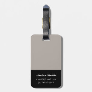 Red Turban 2012 Luggage Tag