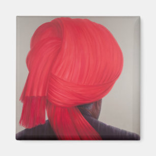 Red Turban 2012 Magnet