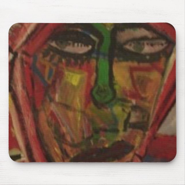 Red Turbin Mouse Pad (Front)