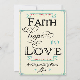 Red & Turquoise Rustic Country Wedding Invitation