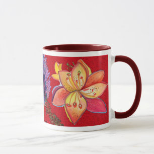 Red Twins Mug