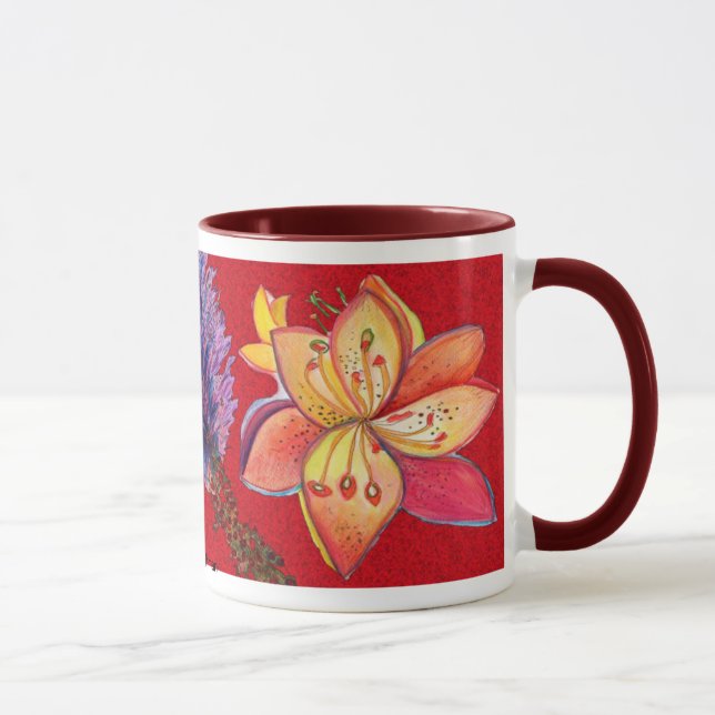 Red Twins Mug (Right)
