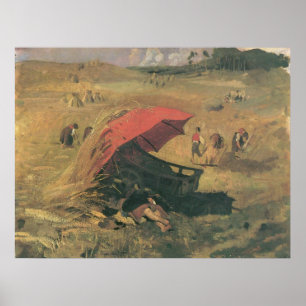 Red Umbrella Poster