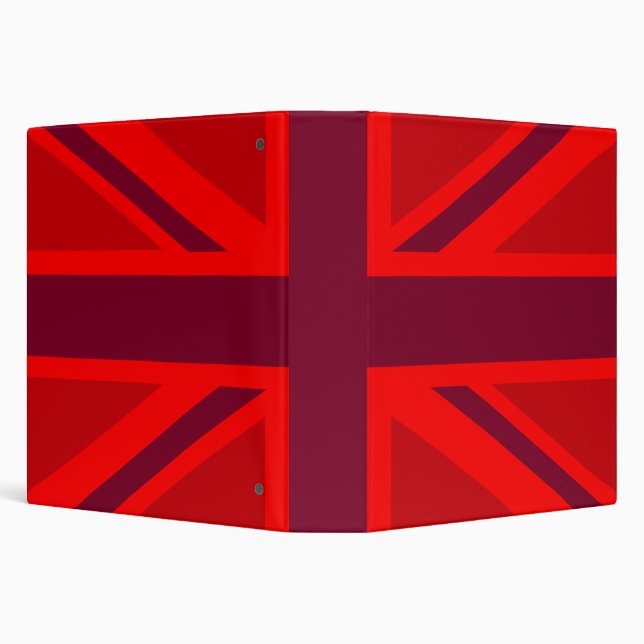 Red Union Jack Binder (Background)