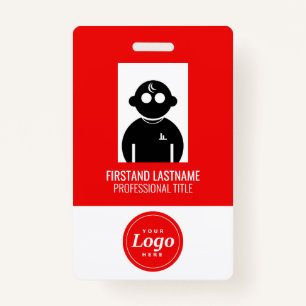 Red V1 Employee Badge