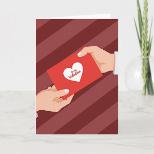 Red Valentine For My Love Card