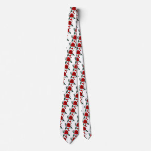 Red Valentine Rose Tie