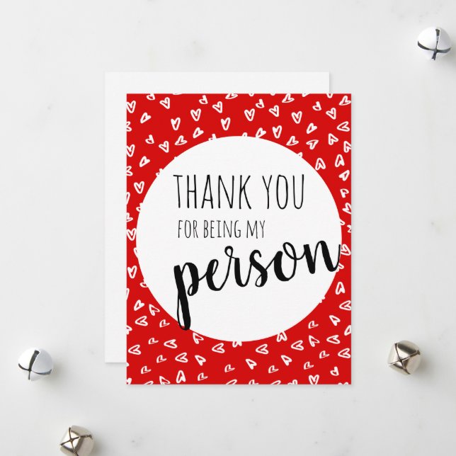 Red Valentine's Card (Front/Back In Situ)