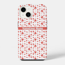 Red valentines day hearts
