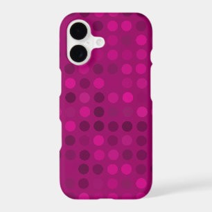 red velvet plum dots