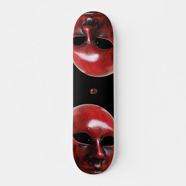 Red Venice Mask Skateboard (Front)
