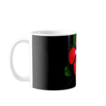 "RED VINCA" 11 oz. COFFEE MUG