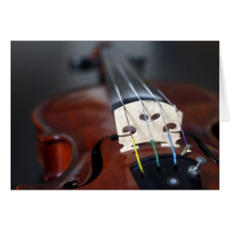 Red Violin Card