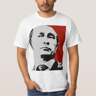 Red Vladimir Putin T-Shirt