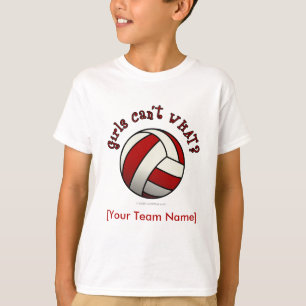 Red Volleyball T-Shirt
