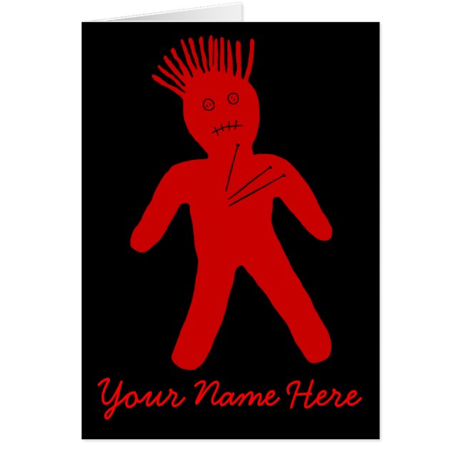 Red Voodoo Doll (Front)