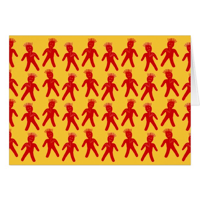 Red Voodoo Doll (Front Horizontal)