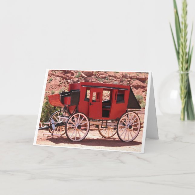 Red Wagon Valley Monument Card (Front)