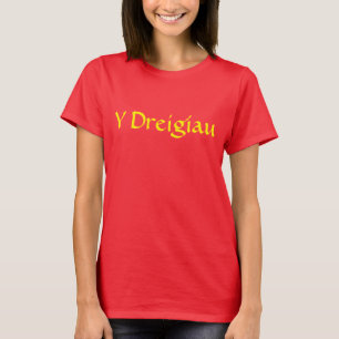 Red Wales "Y Dreigiau" T-Shirt