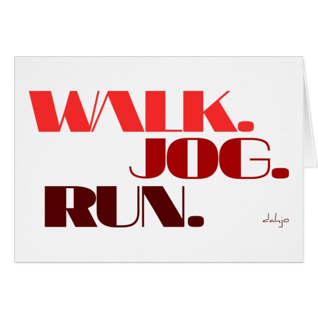 RED WALK JOG RUN (font CHUNKY) (Front Horizontal)