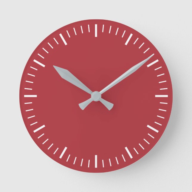Red Wall Clock (Front)