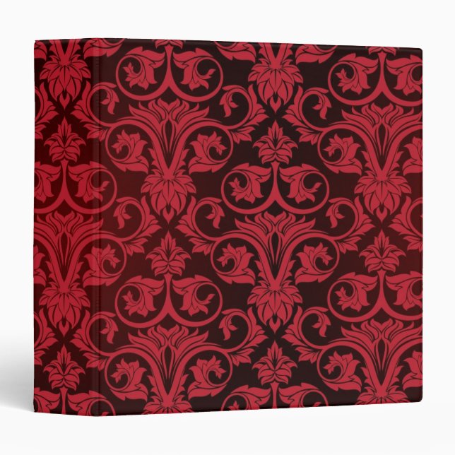 Red wallpaper 2 binder (Front/Spine)