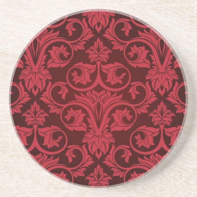 Red wallpaper 2 coaster (Front)