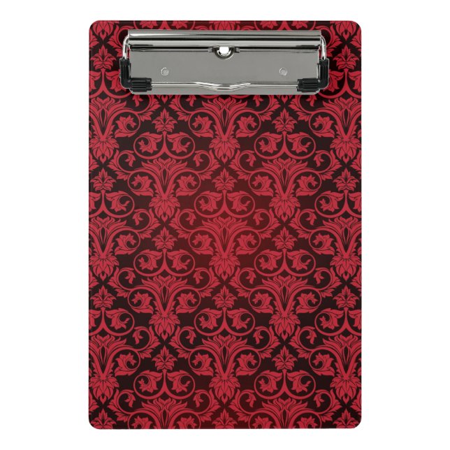 Red wallpaper 2 mini clipboard (Front)