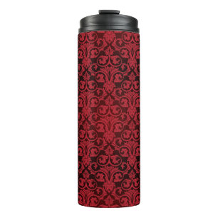 Red wallpaper 2 thermal tumbler