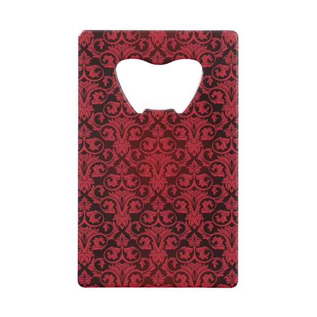 Red wallpaper 2 wallet bottle opener (Front)