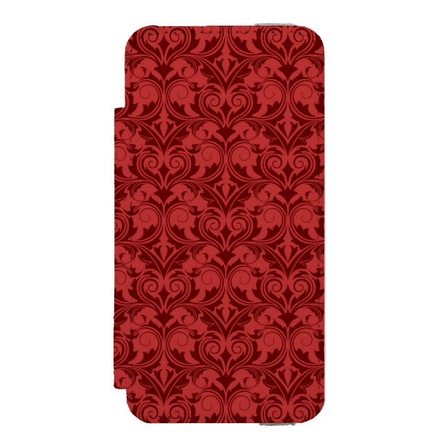 Red Wallpaper Incipio iPhone Wallet Case (Folio Front)