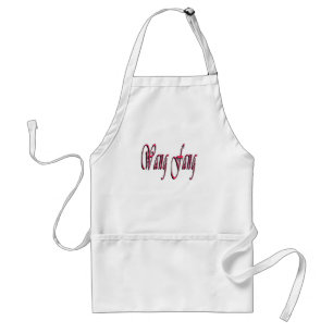 Red Wang Fang Name, Standard Apron