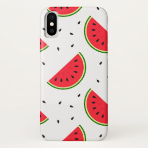 Red watermelon fruit design Case-Mate iPhone case