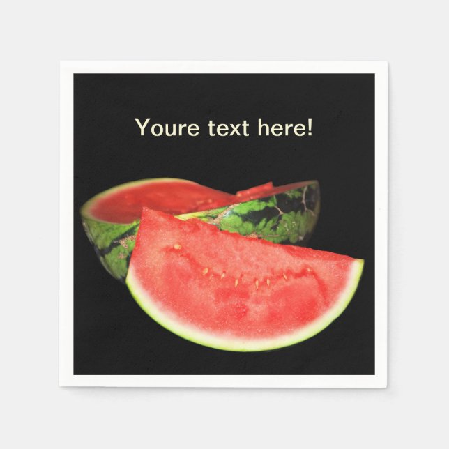 Red Watermelon Napkin (Front)