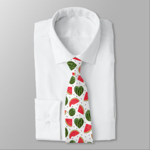 Red Watermelon Pattern Tie
