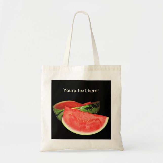 Red Watermelon Tote Bag (Front)