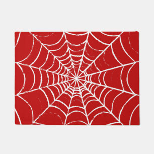 Red Web Doormat