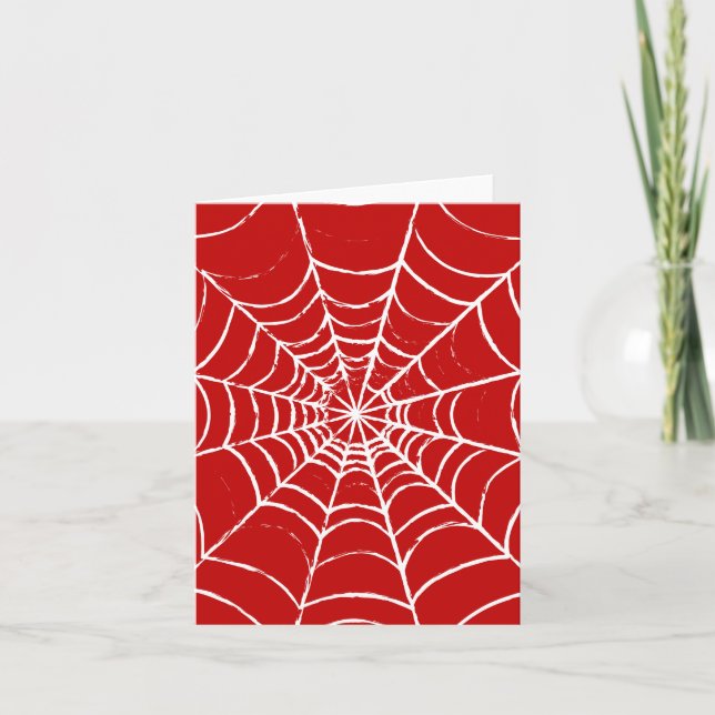 Red Web Note Card (Front)