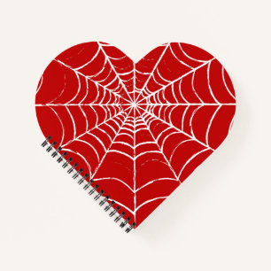 Red Web Notebook