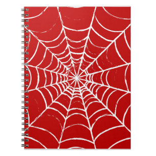 Red Web Notebook