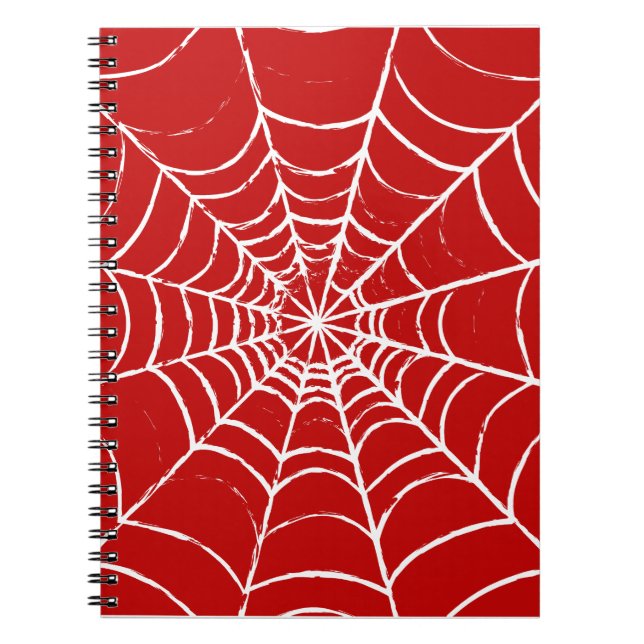 Red Web Notebook (Front)