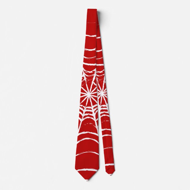 Red Web Tie (Front)
