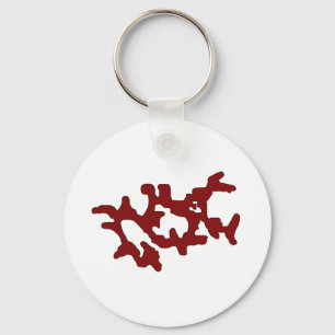 Red Weedaula Keychain