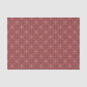 Red Western Brand Inspired Bold Retro Cowboy Tissue Paper