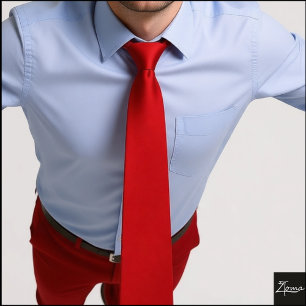 Red Whimsy Tie
