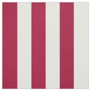 Red & White 1 1/2" Stripe USA Victorian Fabric